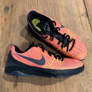 Nike Kids' Orange and Black KD Sneakers